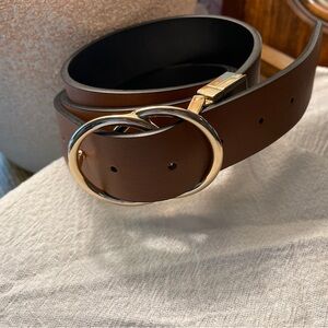 Women’s black OR brown, interchangeable belt, size M to L